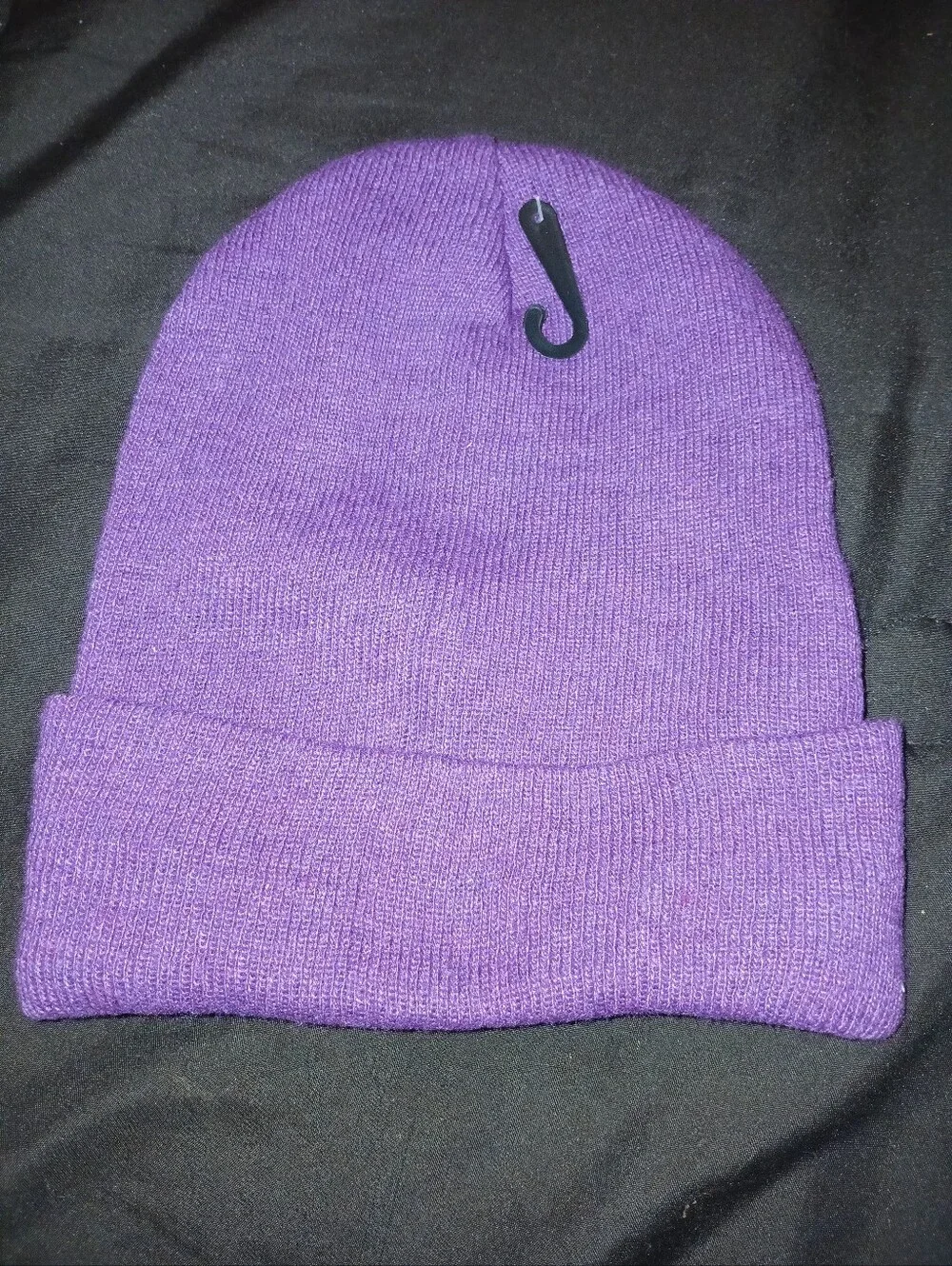 NWT Purple Kids Beanie and Gloves Set with Puppy Character.